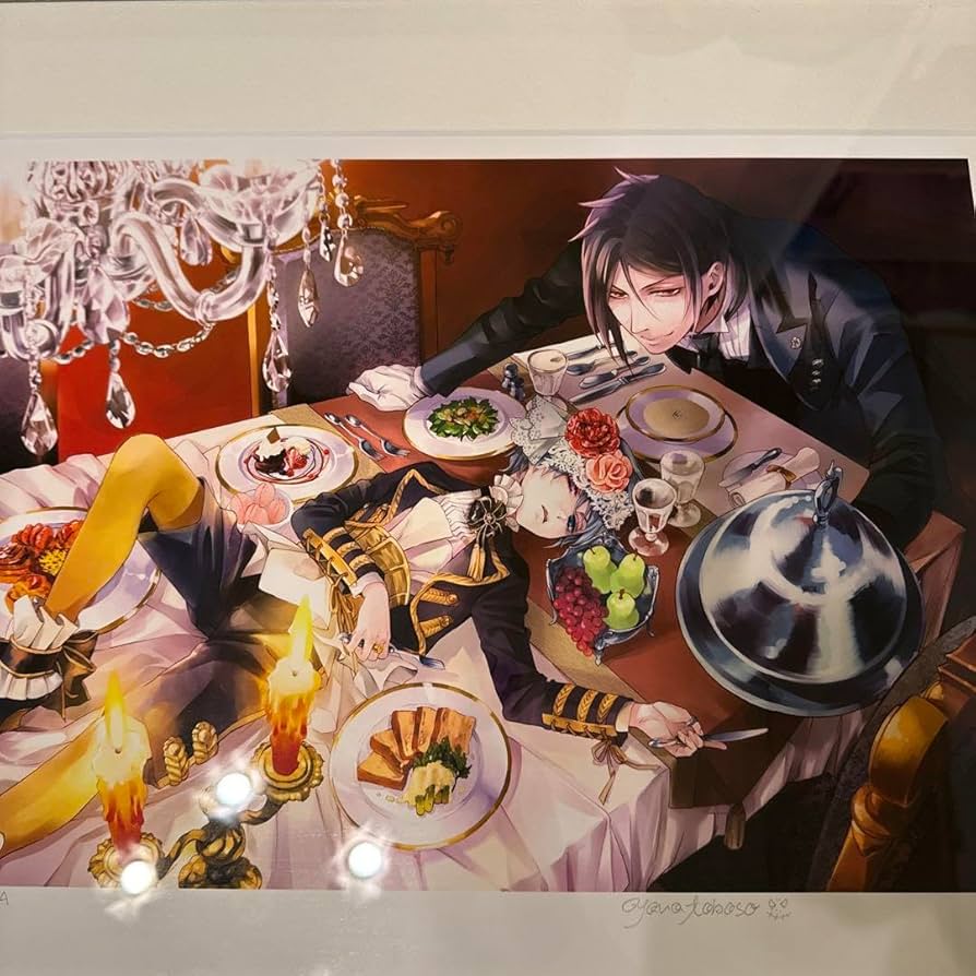 Amazon.co.jp: 黒執事 原画展 枢やな 直筆サイン入り 複製原画 : おもちゃ