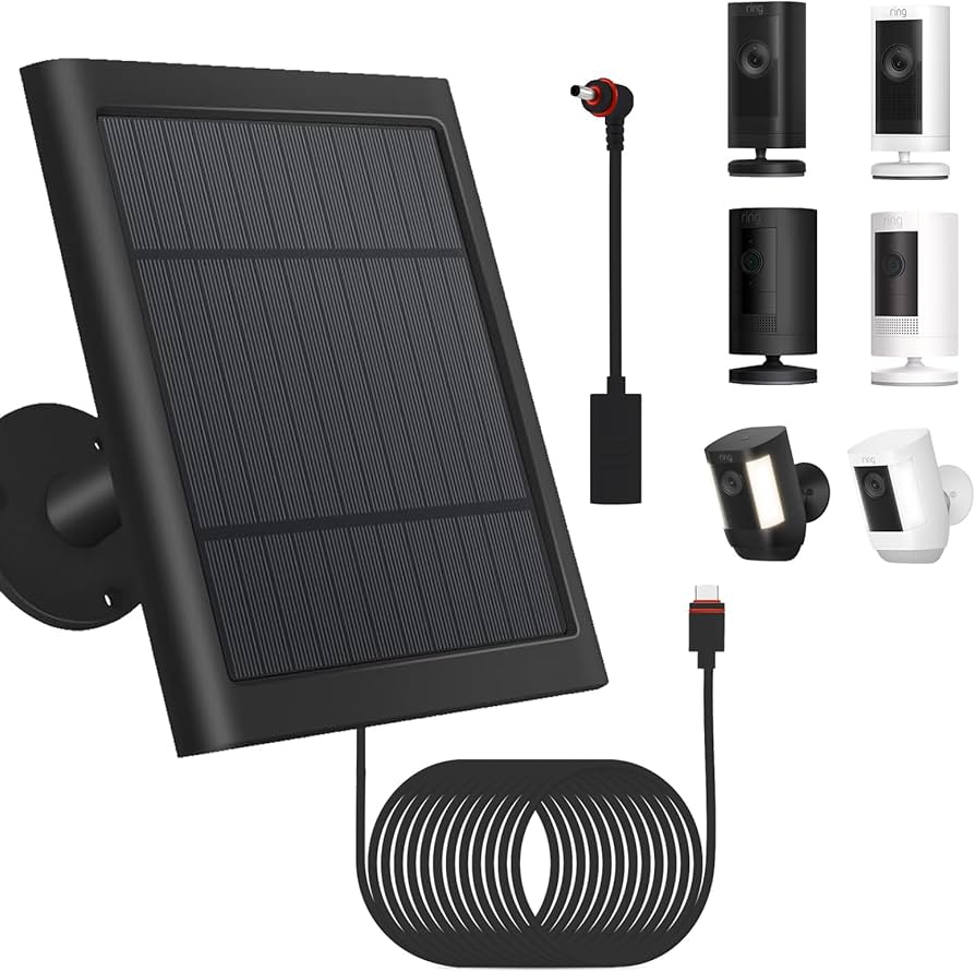Amazon.com : 1 Pack - Solar Panel for Ring Security Camera