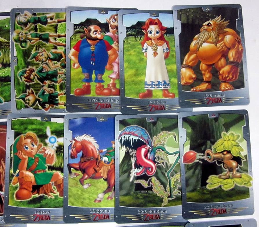 Amazon.co.jp: カードダス ゼルダの伝説 時のオカリナ ノーマル36枚