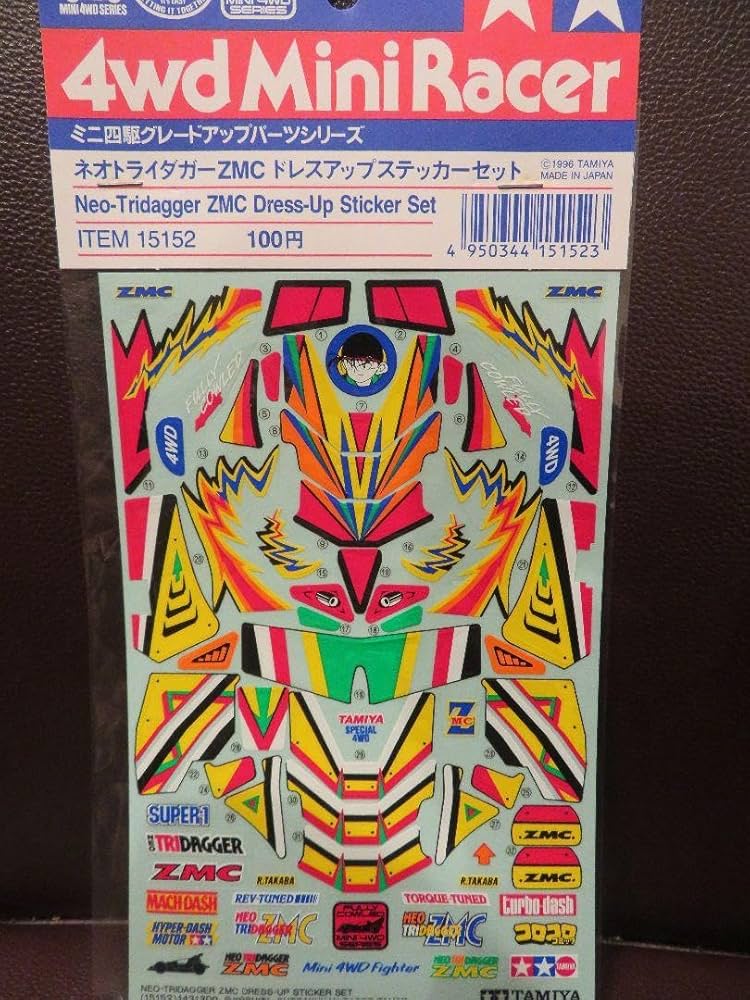 Amazon.co.jp: ネオトライダガーZMC ドレスアップステッカー シール
