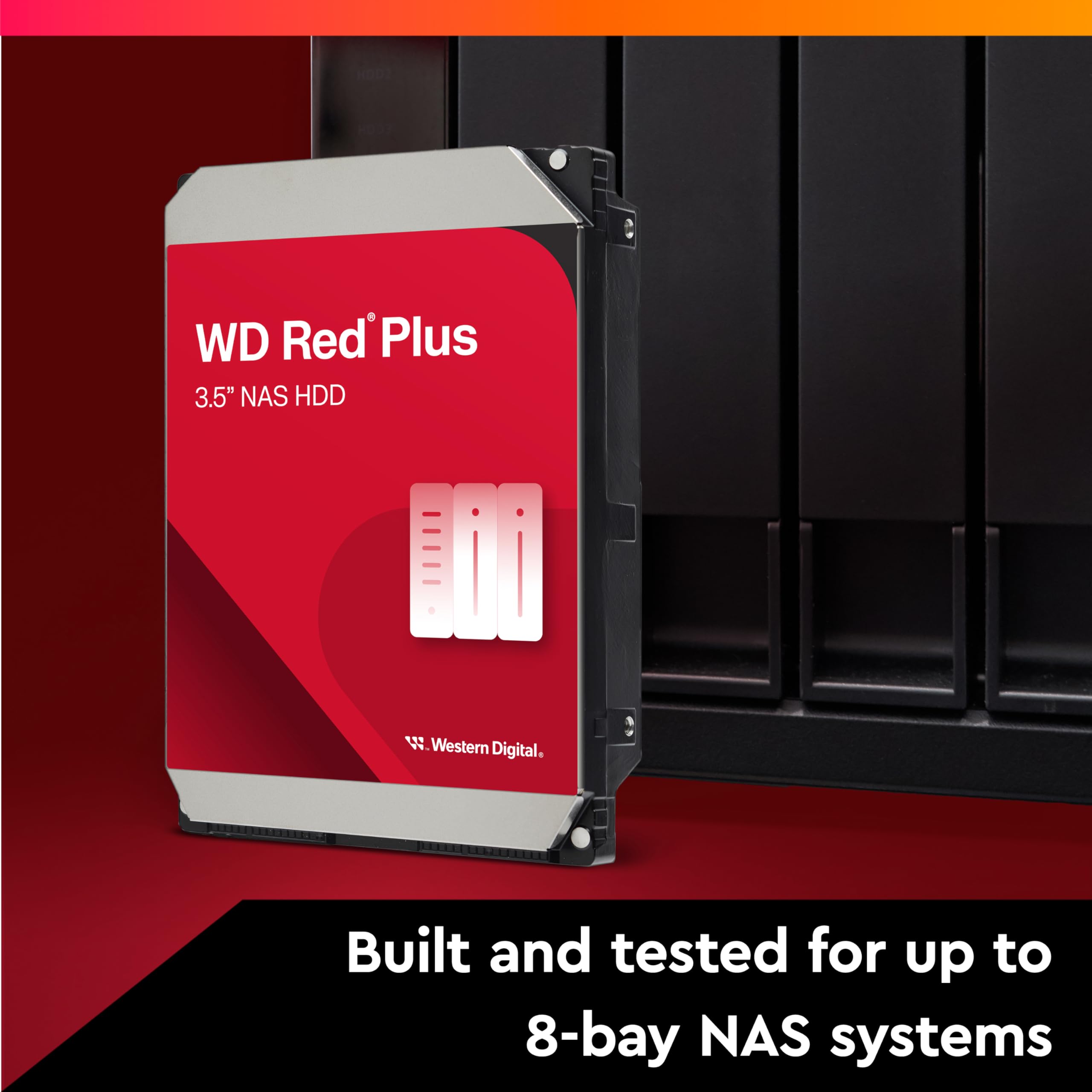 Amazon.com: Western Digital 6TB WD Red Plus NAS Internal Hard