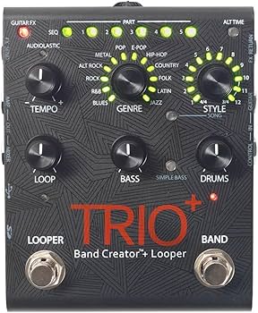 Amazon.com: Digitech TRIOPLUS Band Creator and Looper : Musical