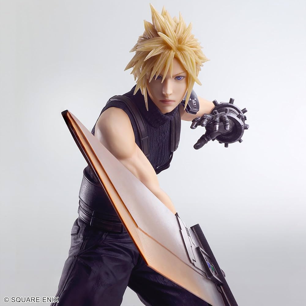Final Fantasy VII Reverse STATIC ARTS Cloud Strife Complete Figure