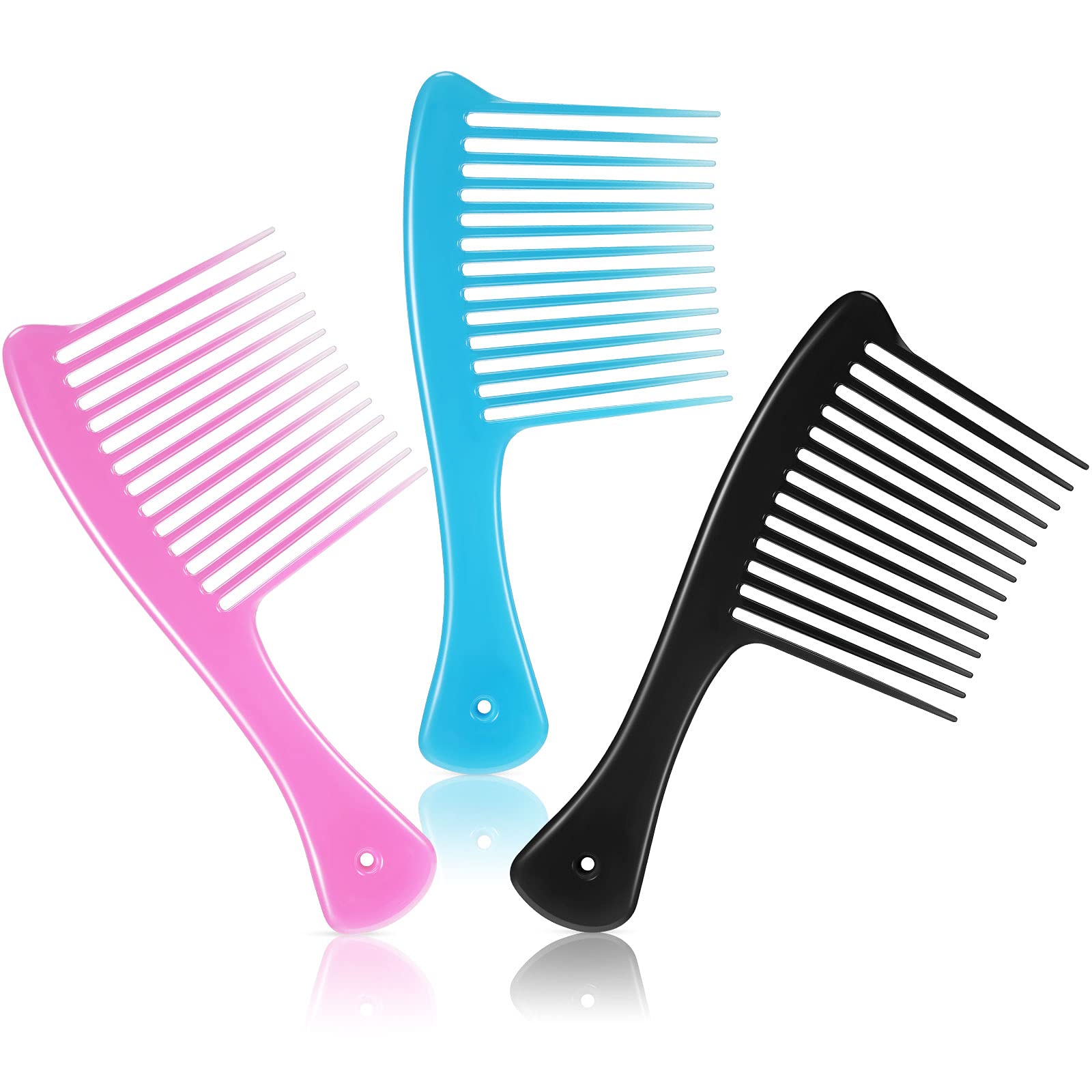 Amazon.com : 3 Pieces Large Wide Tooth Comb for Women and Men