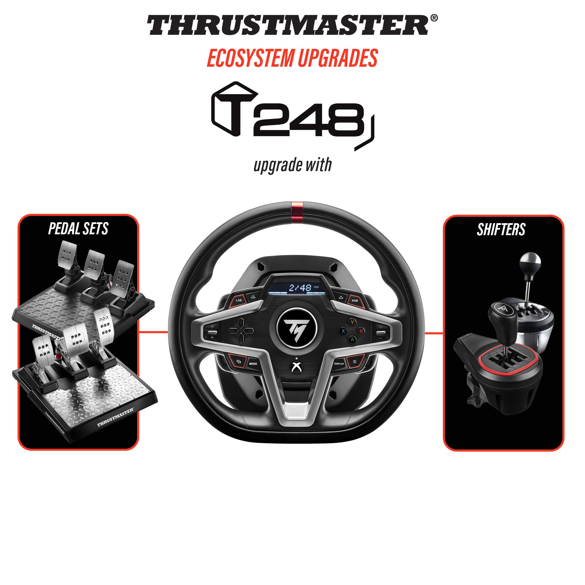 Thrustmaster T248 Force Feedback Racing Wheel – Advanced Racing