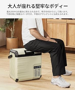 Amazon.co.jp: EENOUR 車載冷蔵庫 D18 18L -20℃～10℃ バッテリー1個