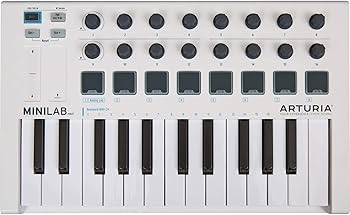 Amazon.com: Arturia - MiniLab MkII - Portable MIDI Controller for