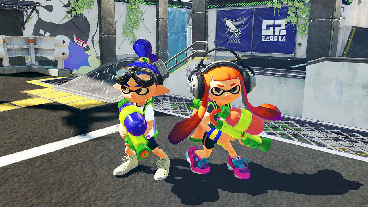 Amazon.co.jp: Splatoon [Wii U] : Video Games