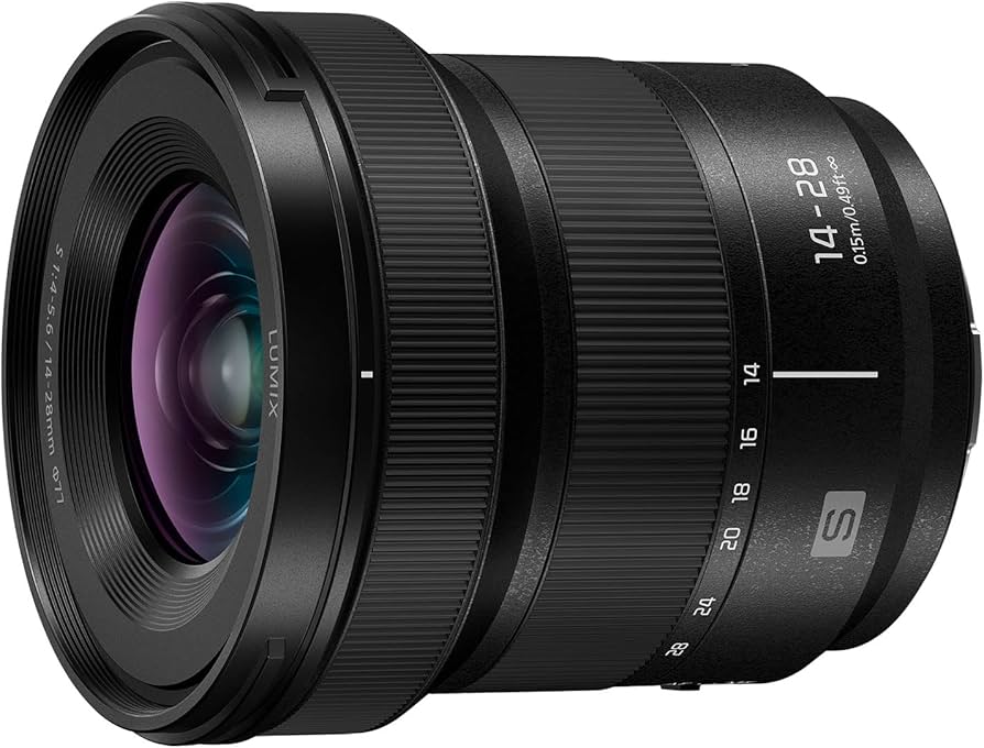 Amazon.com : Panasonic LUMIX S Series Camera Lens, 14-28mm F4-5.6