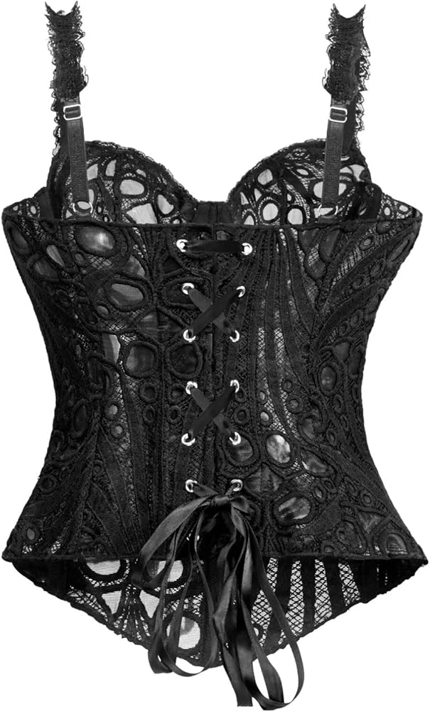DKZQQ renaissance corset Strapless Overbust Corset Lingerie for