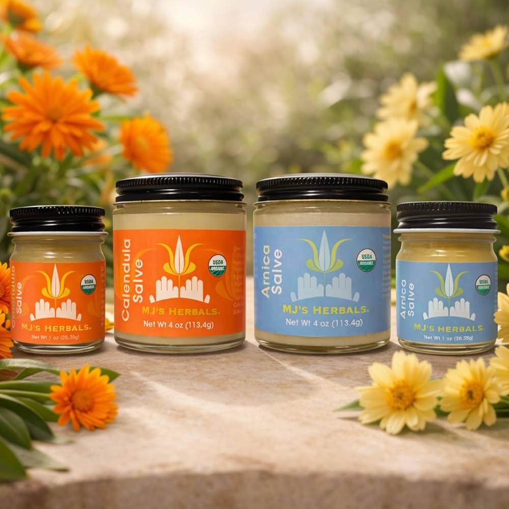Amazon.com: MJ's Herbals – Herbal Skin Care Ointment & Organic