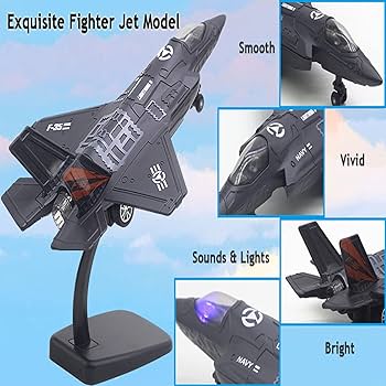 Amazon.co.jp: 1/72スケール F35戦闘機 攻撃機 ダイキャストミリタリー