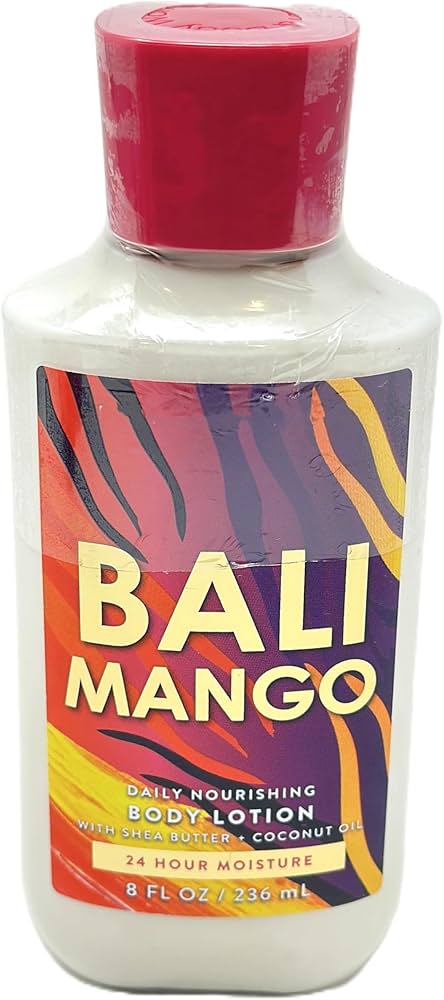 Amazon.com : Bath and Body Bali Mango Body Lotion 8 fl oz / 236 mL