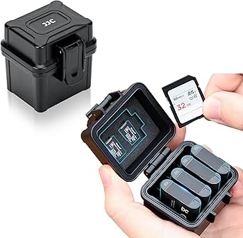 Amazon | JJC カメラバッテリーケース メモリーカードケース SD SDHC