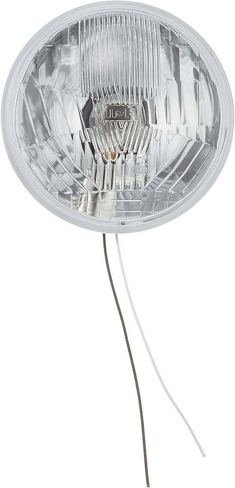Amazon.co.jp: IPF ヘッドライト ASSY ハロゲン H4 丸形 4灯式