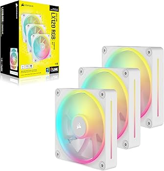Amazon | CORSAIR iCUE LINK LX120 RGB スターターキット 120mm PWM PC