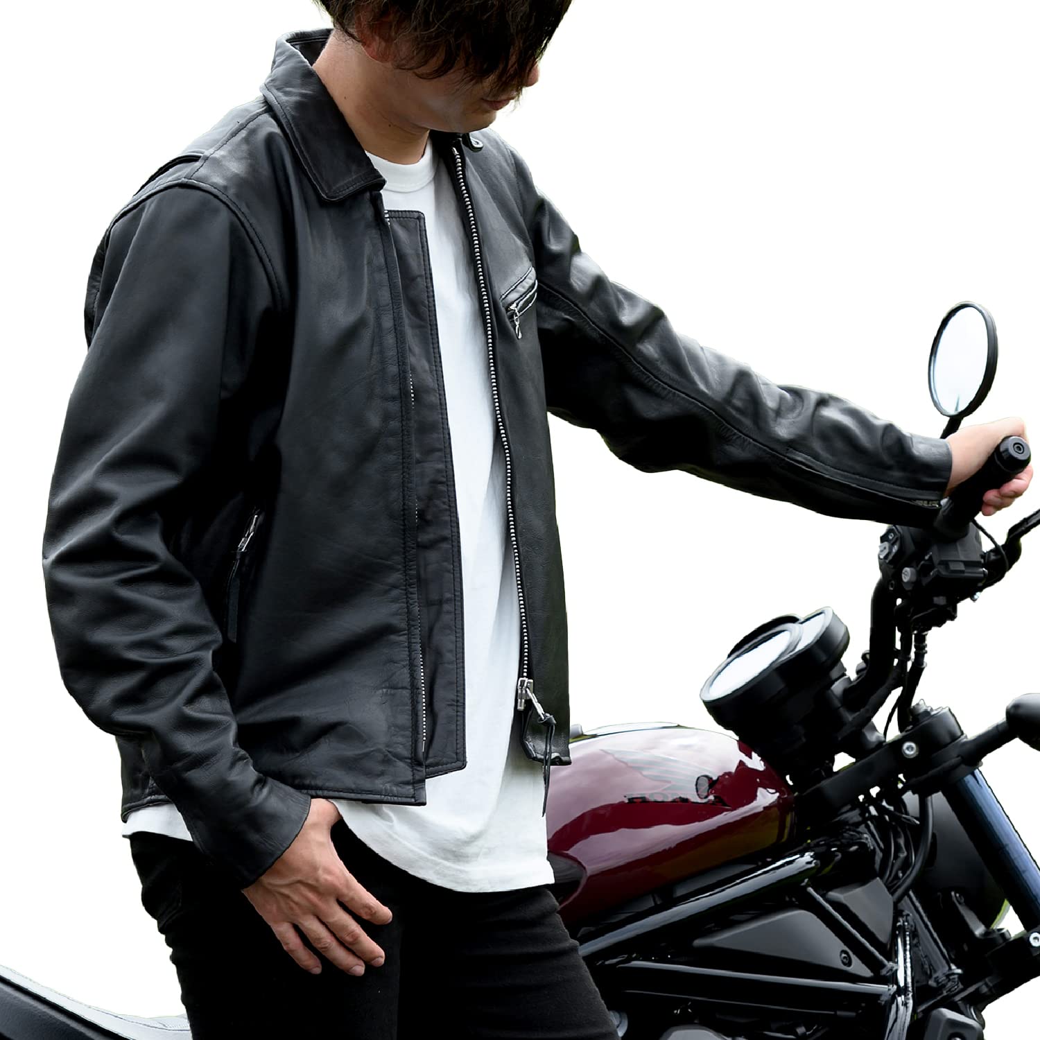 Amazon | デイトナ(Daytona) バイク 革ジャン レザージャケット 本革