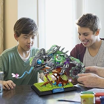 Amazon.co.jp: JMBricklayer 大人用 組み立てセット ネオンボディ 機械