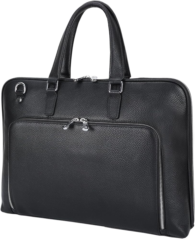 Amazon.co.jp: [Masa Kawa] 雅革 ビジネスバッグ 本革 スリム ブリーフ