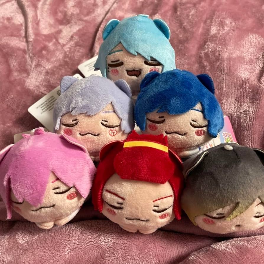 Amazon.co.jp: 限定 いれいす おひるねこ マスコットぬいぐるみ コンプ