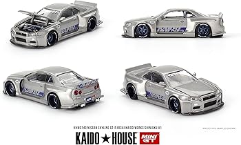 Amazon.com: Diecast Model Car Compatible with Kaido House x Mini