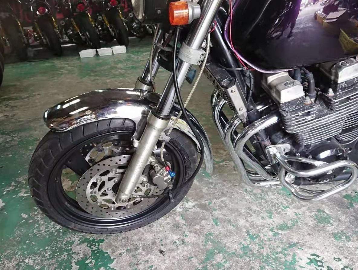 Amazon | Z2タイプ フロント 鉄フェンダー メッキ /ゼファー400 750