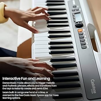 Amazon.com: Casio Casiotone CT-S200 61-Key Portable Keyboard