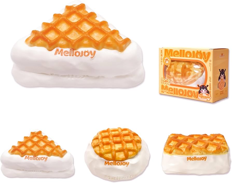 Amazon.co.jp: Mellojoy - Melojoy Cream Waffle Squeeze Toy Blind