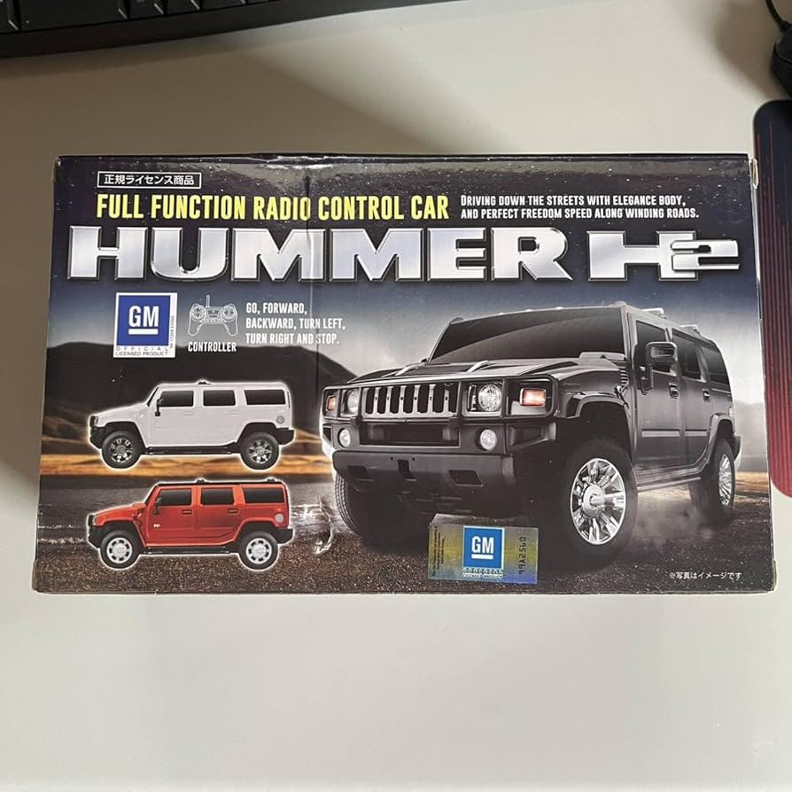 Amazon.co.jp: ライセンス RC HUMMER H2 WILD BOX KING OF OFFROAD