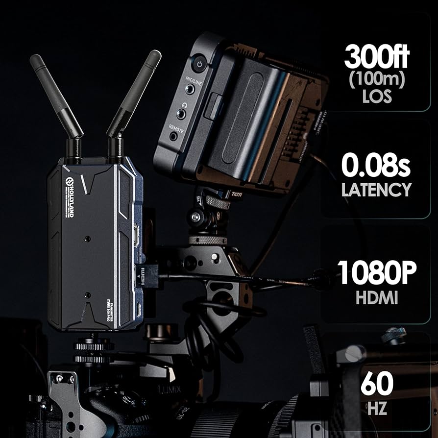 Amazon.co.jp: Hollyland Mars 300 Pro Enhanced 無線映像伝送システム