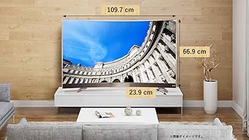 Amazon | テイーシーエル 49型 曲面 フルハイビジョン 液晶テレビ (裏