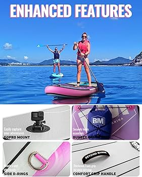 Amazon.com : BEYOND MARINA Inflatable Stand Up Paddle Board, 10'6