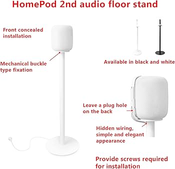 Amazon | HomePod第2世代用スピーカースタンド、Apple HomePod第2世代