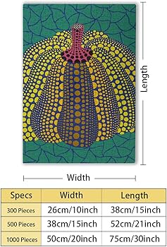 Amazon.co.jp: 草間彌生 1000ピース パズル ジグソーパズル 木製 (75