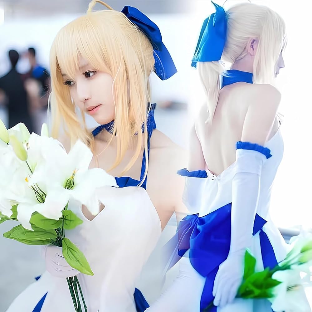 Amazon.co.jp: [MEYOIJK] Saber. Lily コスプレ セクシー 可愛い 胸