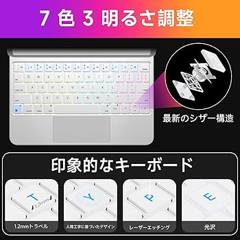 Amazon.co.jp: iPad マジックキーボード HOU iPad Air 11インチ (M3