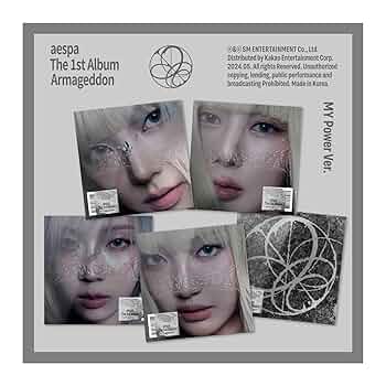 aespa Armageddon 1st Album Contents+Tracking Sealed (MY Power