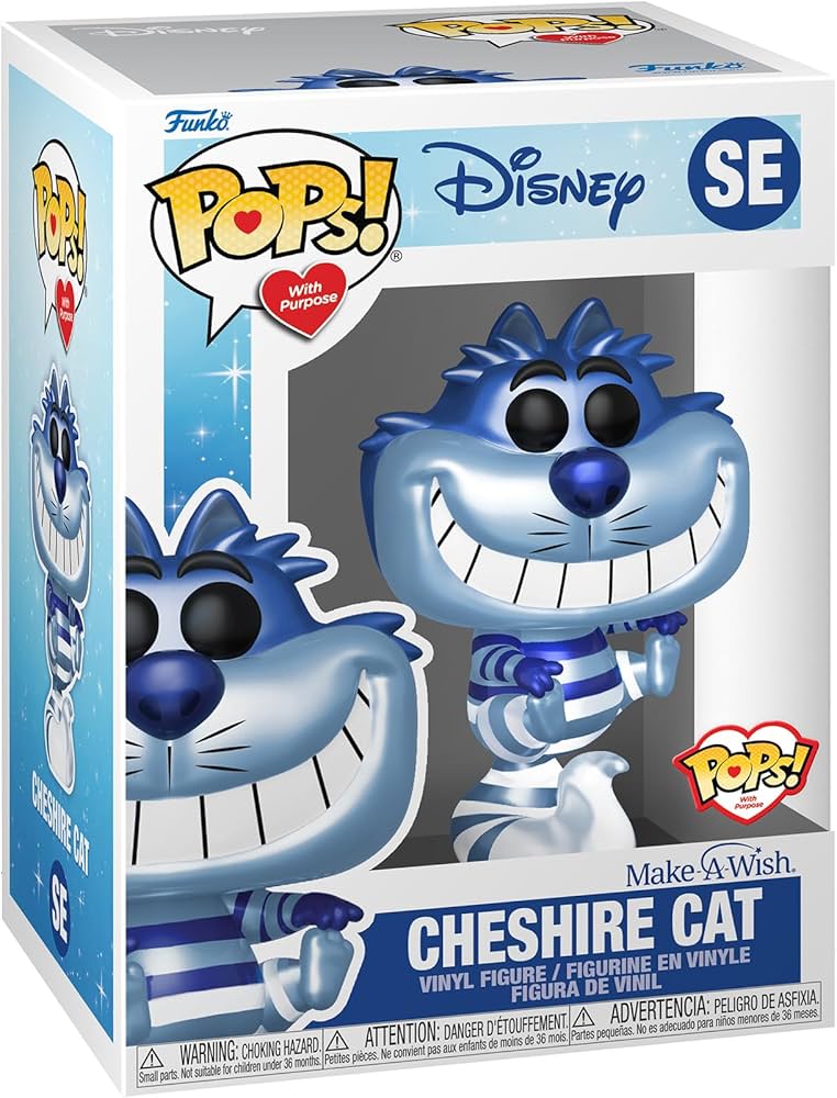 Amazon.com: Funko Pop! Disney: Make A Wish - Cheshire Cat