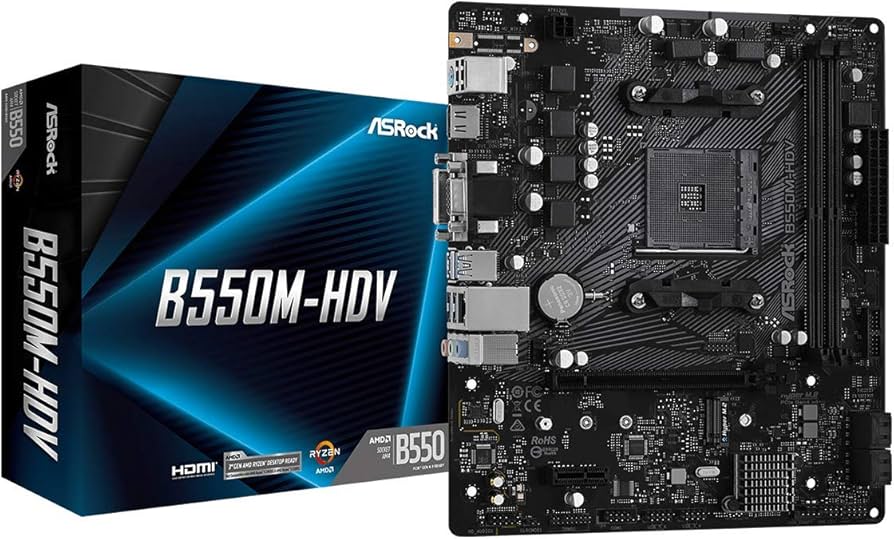Amazon.com: ASRock B550M-HDV Socket AM4 Micro-ATX Motherboard