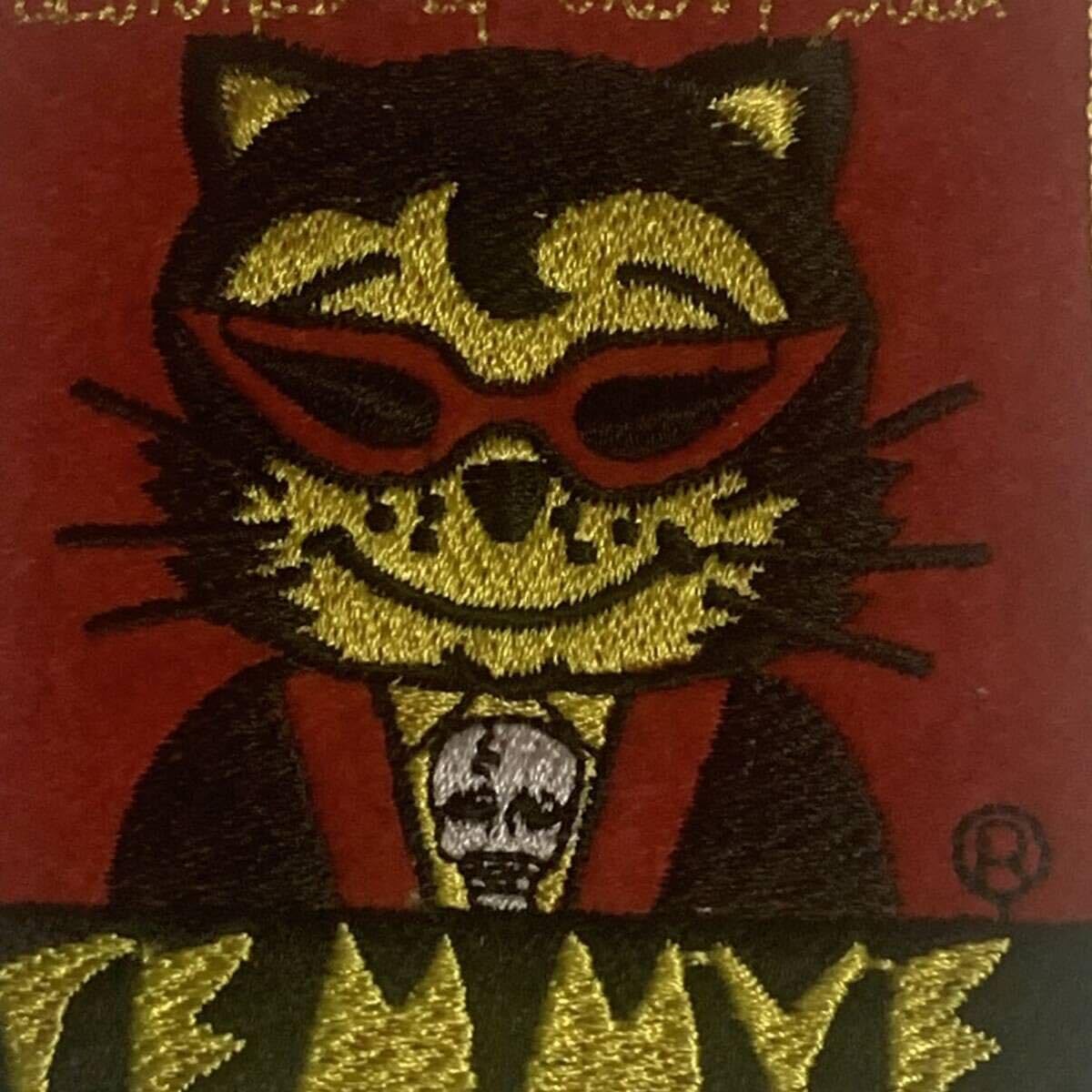 初期 当時物TEMMYE 猫デザイン 下敷き クリームソーダ ピンクドラゴン