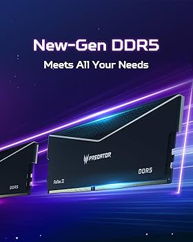 Acer Predator Pallas II DDR5 RAM 32GB (16GBx2) 6000MHz CL32 PC5