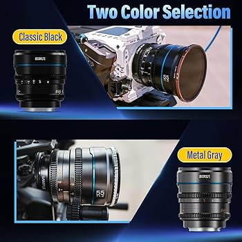 Amazon.com : SIRUI Night Walker 55mm S35 Manual Focus Cine Lens