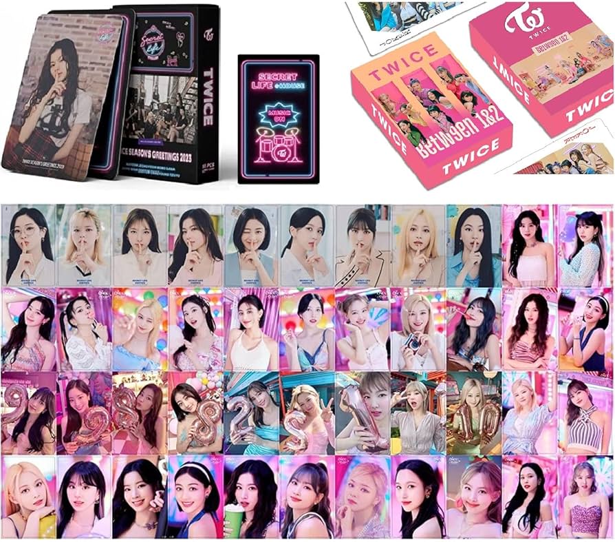 Amazon.com: Finifana 2Pack/108PCS Twice Photocards Set, 54PCS