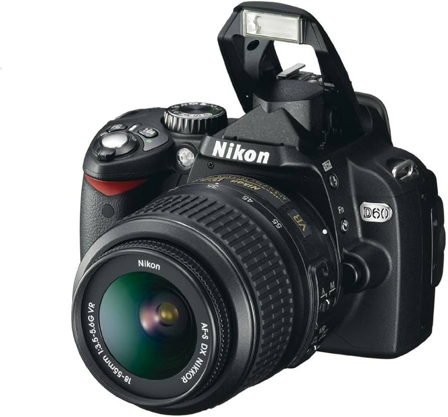Amazon.com : Nikon D60 DSLR Camera with 18-55mm f/3.5-5.6G Auto