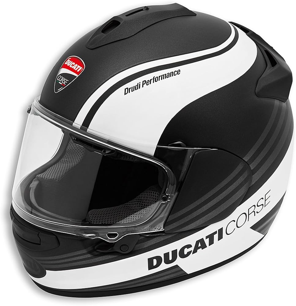 Amazon.com: Ducati Corse SBK 3 Helmet - Black - Size Large
