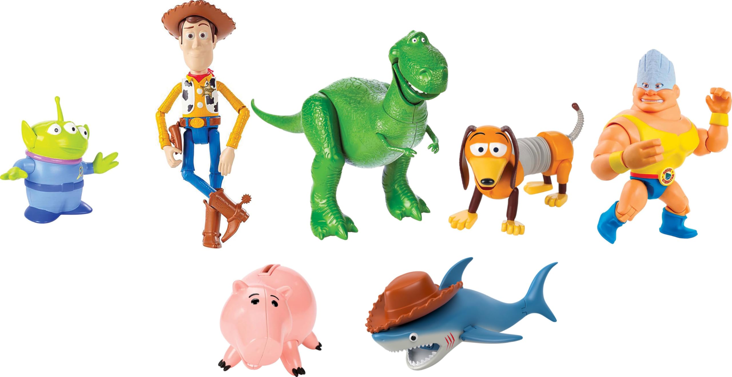 Amazon.com: Mattel Disney Pixar Toy Story Set of 7 Action Figures