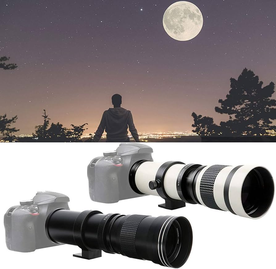 Amazon | 420-800mm F8.316 望遠レンズ、ニコンFマウントカメラ用2X