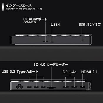 Amazon | GPD G1 2023 国内正規版 外付けeGPU OCulink USB4接続対応