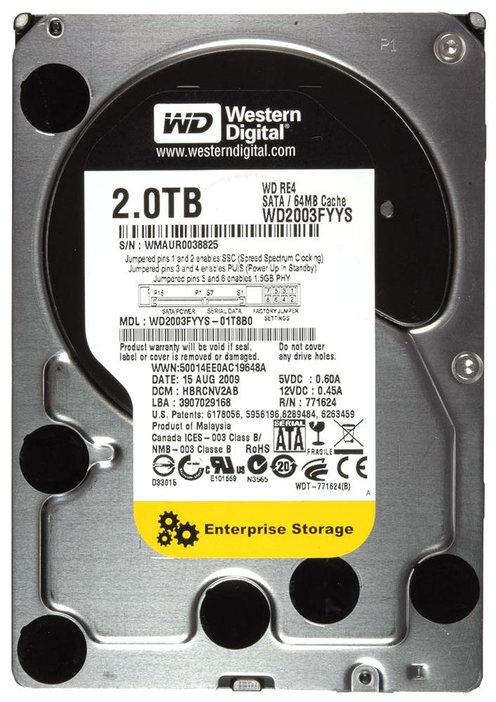 Amazon.com: Western Digital WD2003FYYS Hard Drive : Electronics