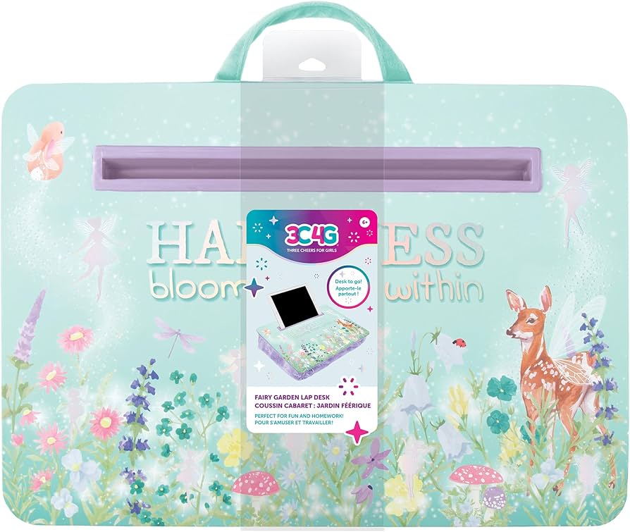 Amazon.com: Make It Real Fairy Lap Desk for Girls - Portable Lap